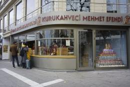 Kurukahveci Mehmet Efendi’nin Sirkeci'deki yeni mağazası açıldı